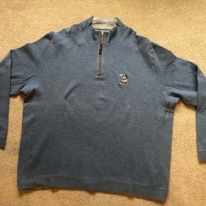 Tommy Bahama Disney collection 3xl half zip long sleeve